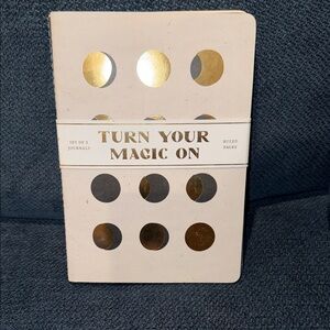 Cocorrina for Anthropologie Turn Your Magic On‎ set 3 Journals